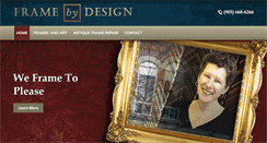Desktop Screenshot of framebydesign.net